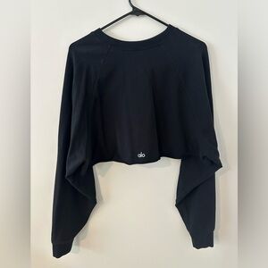 ALO crop top pullover